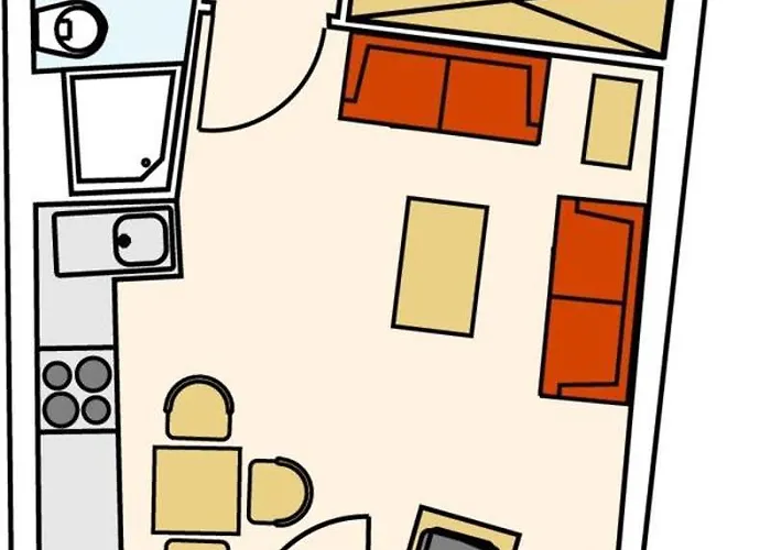 アパート Strandidyll, 9 - Typ A2s グレーミッツ